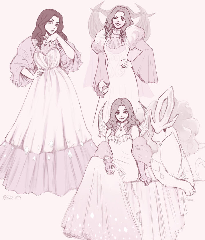 A redesign of an existing character: Lady Venus.