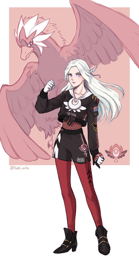 A redesign of an existing character: Edelgard.