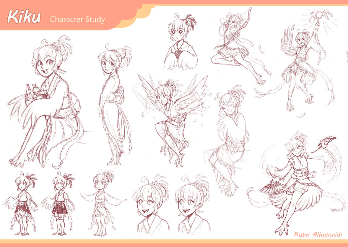 Original Character: Kiku.