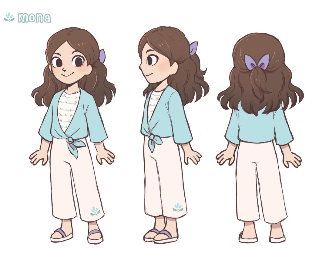 Children's animation project: Mona