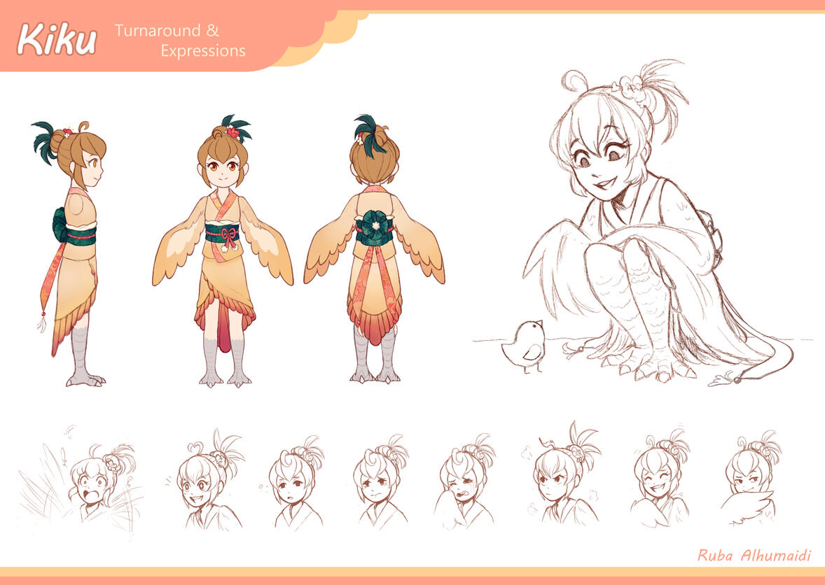 Original Character: Kiku.