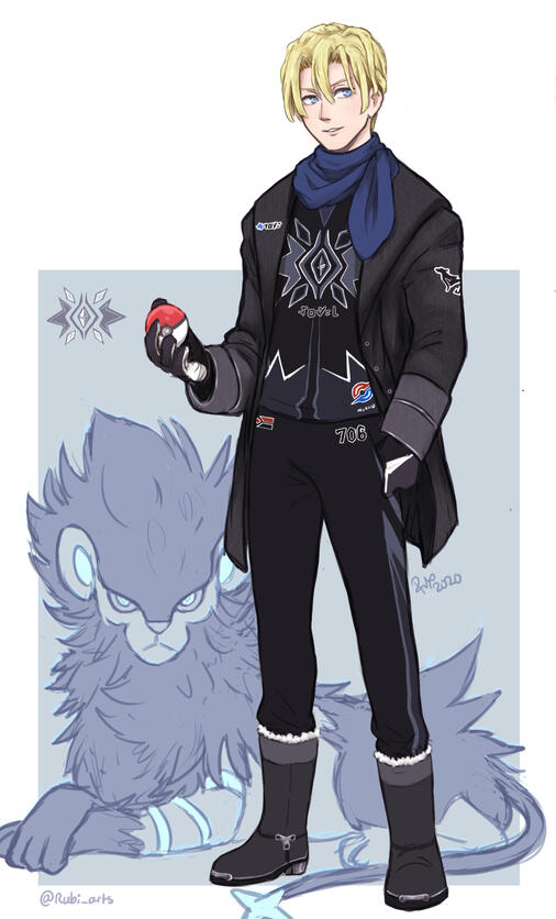 A redesign of an existing character: Dimitri