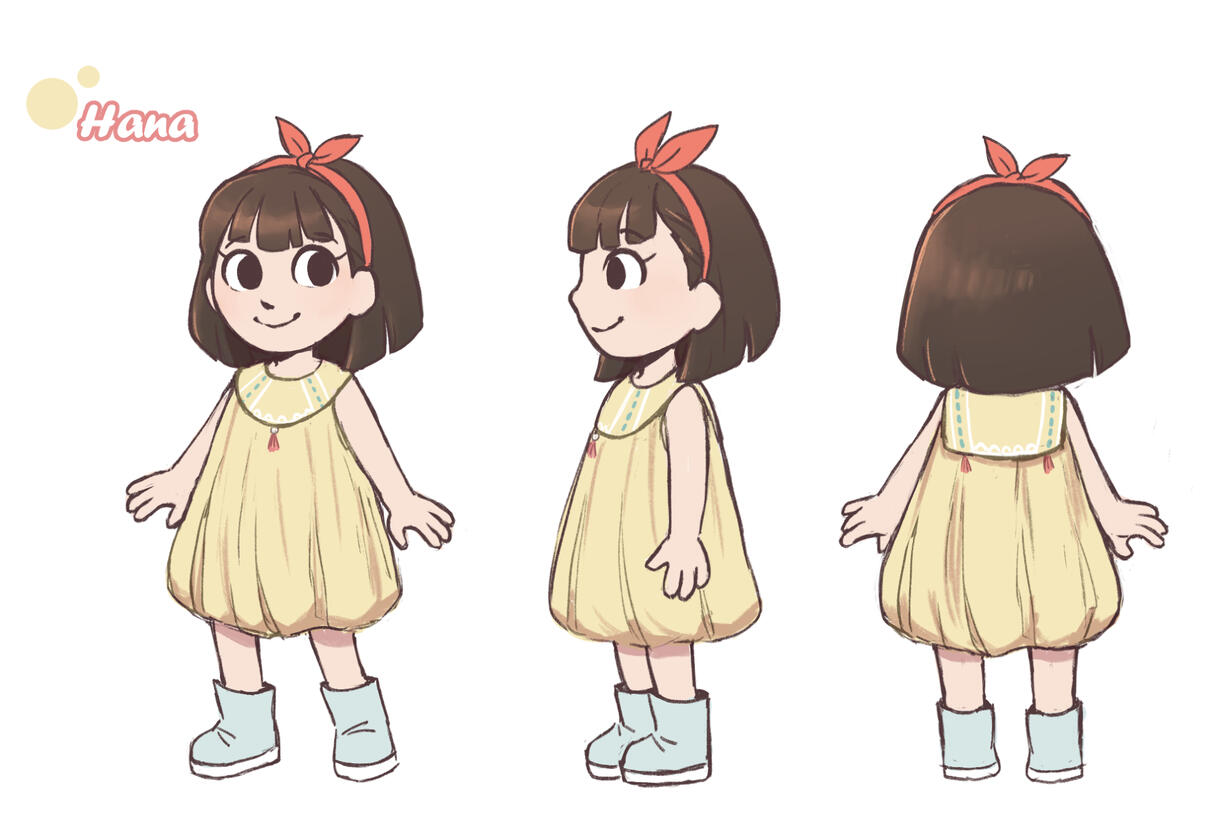 Children's animation project: Hana